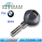 BMW HU58 ID44 4 track transponder key 